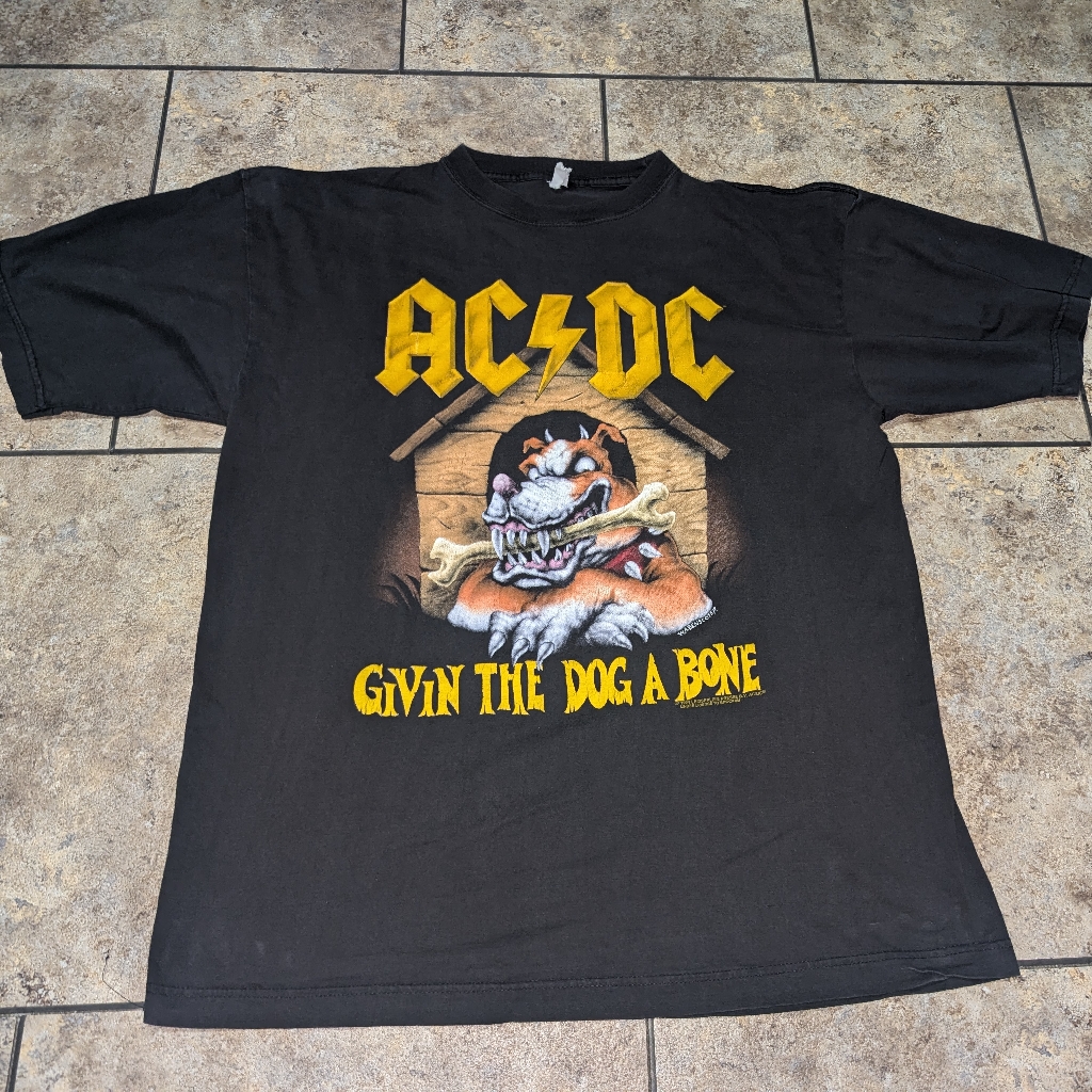 Ac Dc Vintage 1994 Men's Large Tee